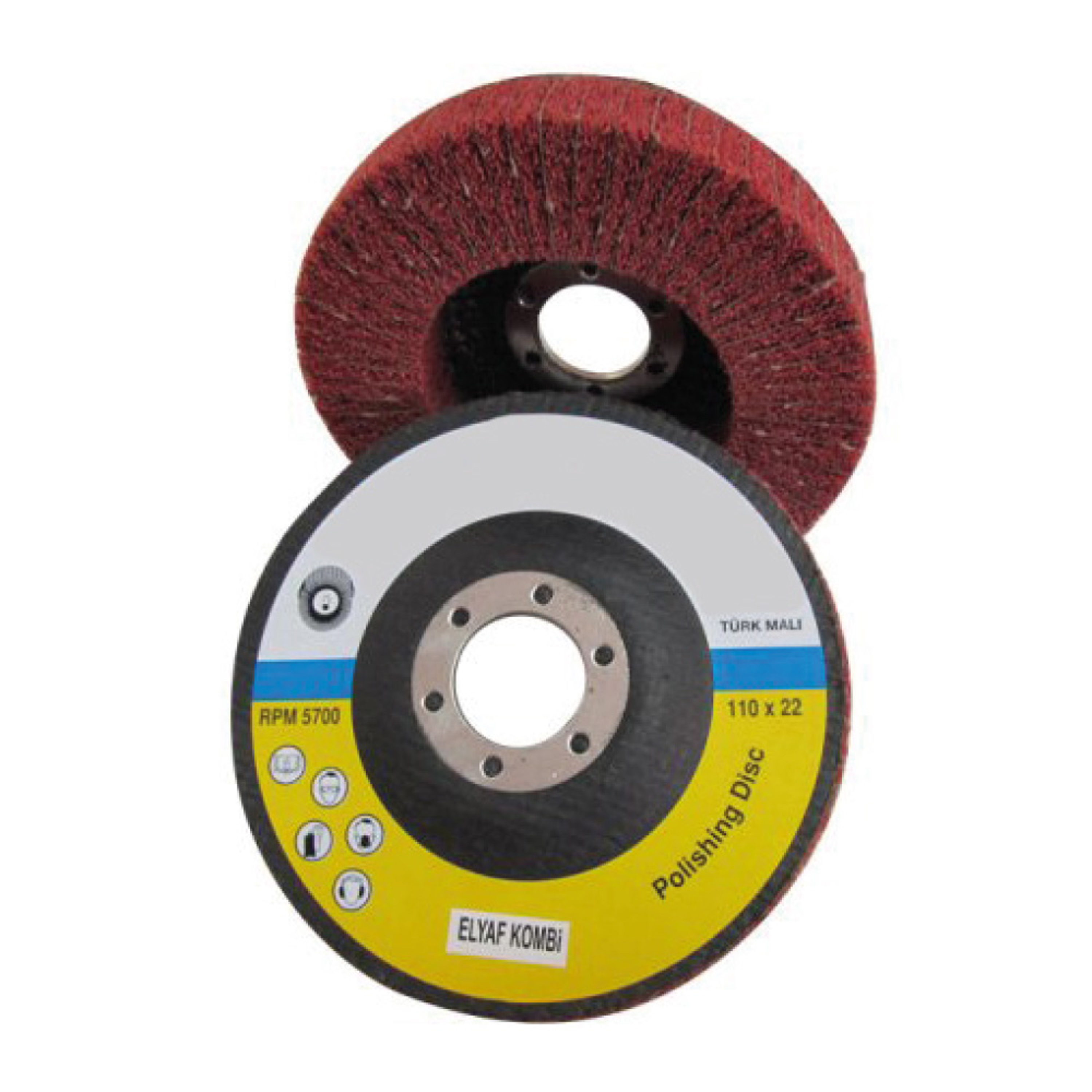 110 x 22 Mop Elyaf Kombi Disk 120 Kum